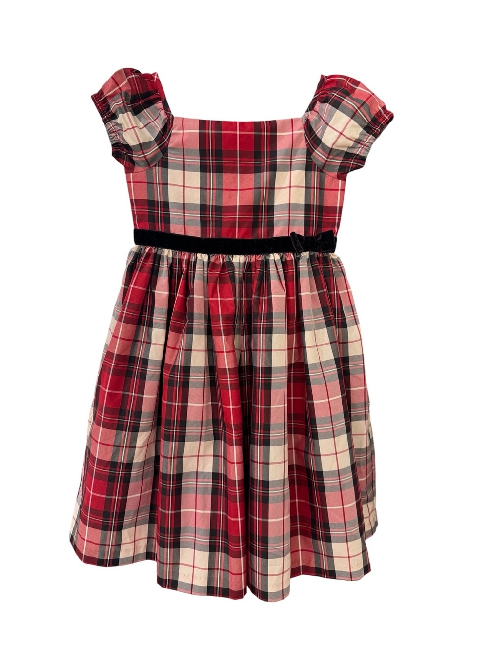 Gymboree Girls Red Plaid Dress